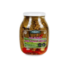 Polan Pepinillos con Pimentón 860 ml x 12 Un